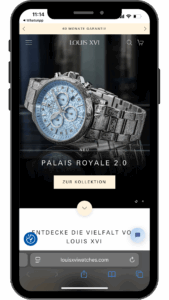 louisxvi_uhren_herrenuhren_premium_shop_wordpress_elementor_webdevelopment_seo_ranking_webdesignagentur_onlineshop_rankist